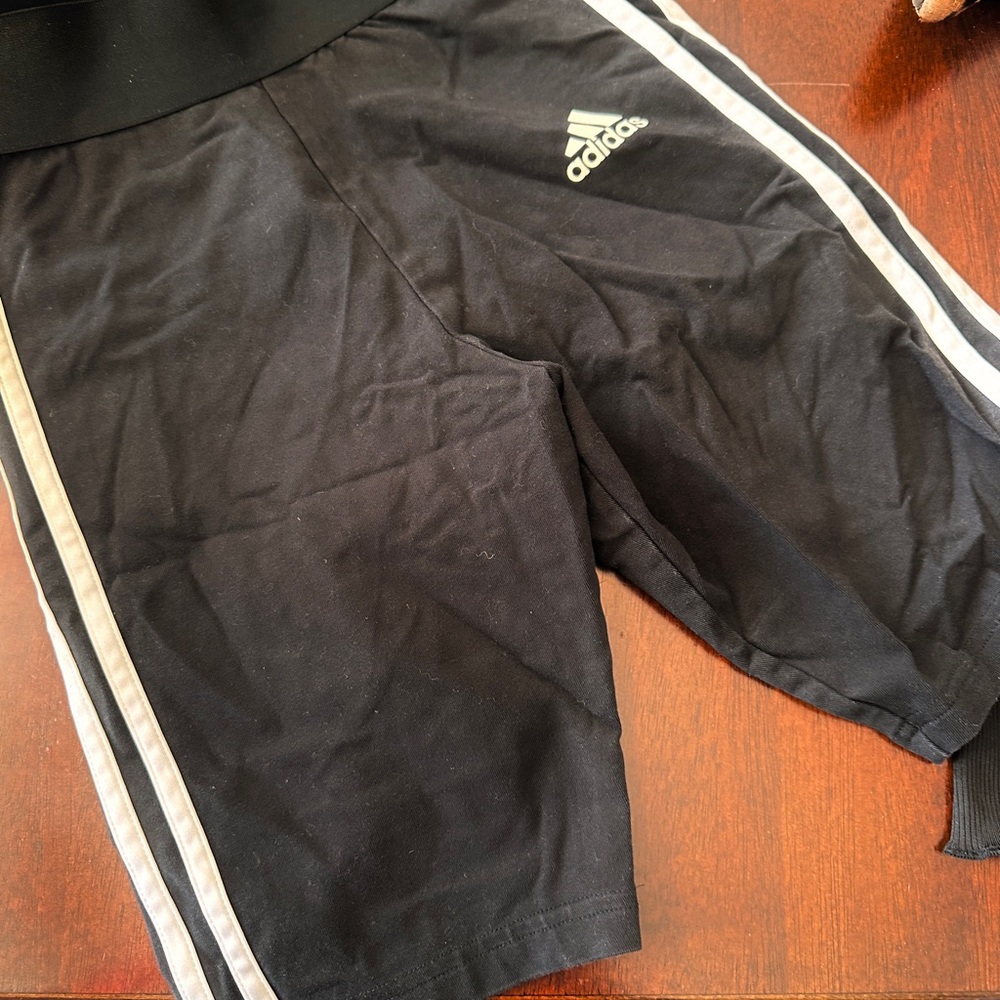 Adidas Kids Black Shorts